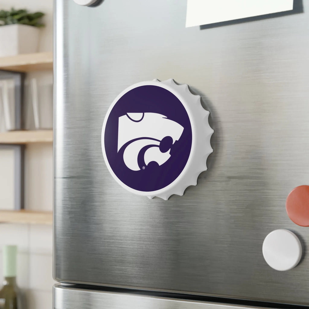 Kansas State University Magnetic Bottle Opener  | Custom Gifts | Official Accessories