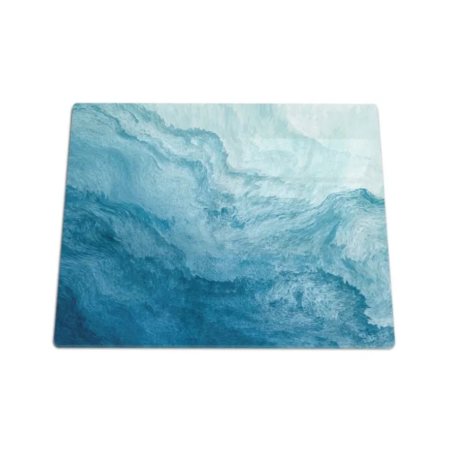 RV Small Stove Top Cover & Cutting Board - Blue Sea - Festive Fit Home