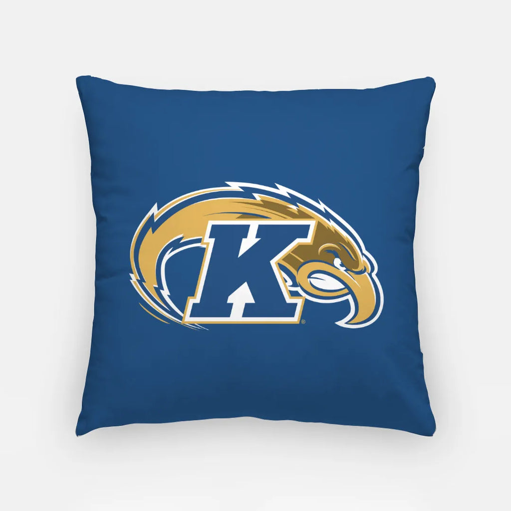 Kent State University Throw Pillow Cover - Traditional Logo - 18" | Gifts and Decor | Festive Fit Home