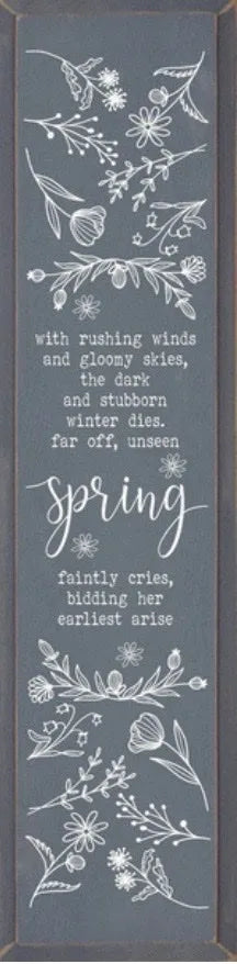 Spring Poem Wood Sign, wood sign, Spring Wood Sign, Wood Sign with Sayings, Standing Wood Sign, Farmhouse Sign, Rustic Wood Sign, Large Spring Wood Sign, Wood Sign with Quotes, Spring Home Decor, Festive Fit Home, Wood Sign with Quotes, Spring Art,