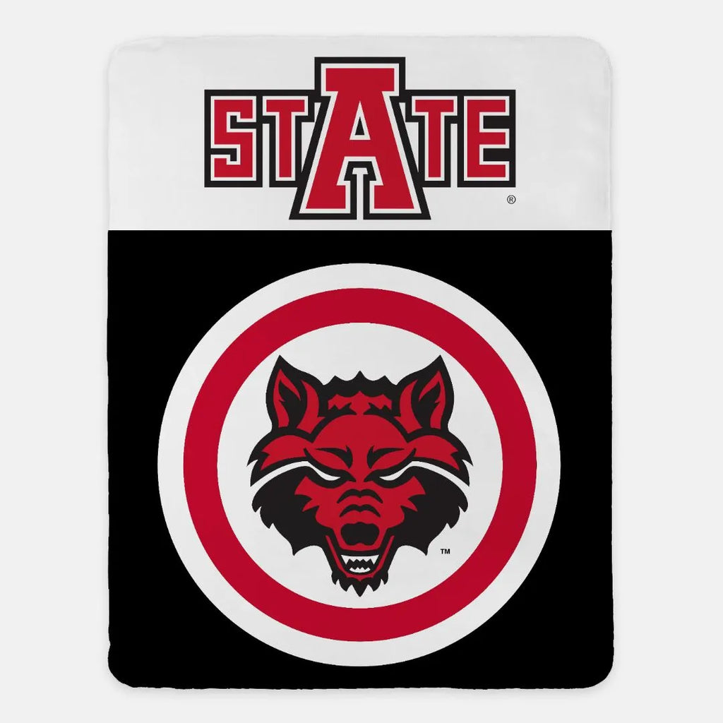 Arkansas "STATE" University Blanket - 60"x80" | Official Gift Shop | Dorm Decor