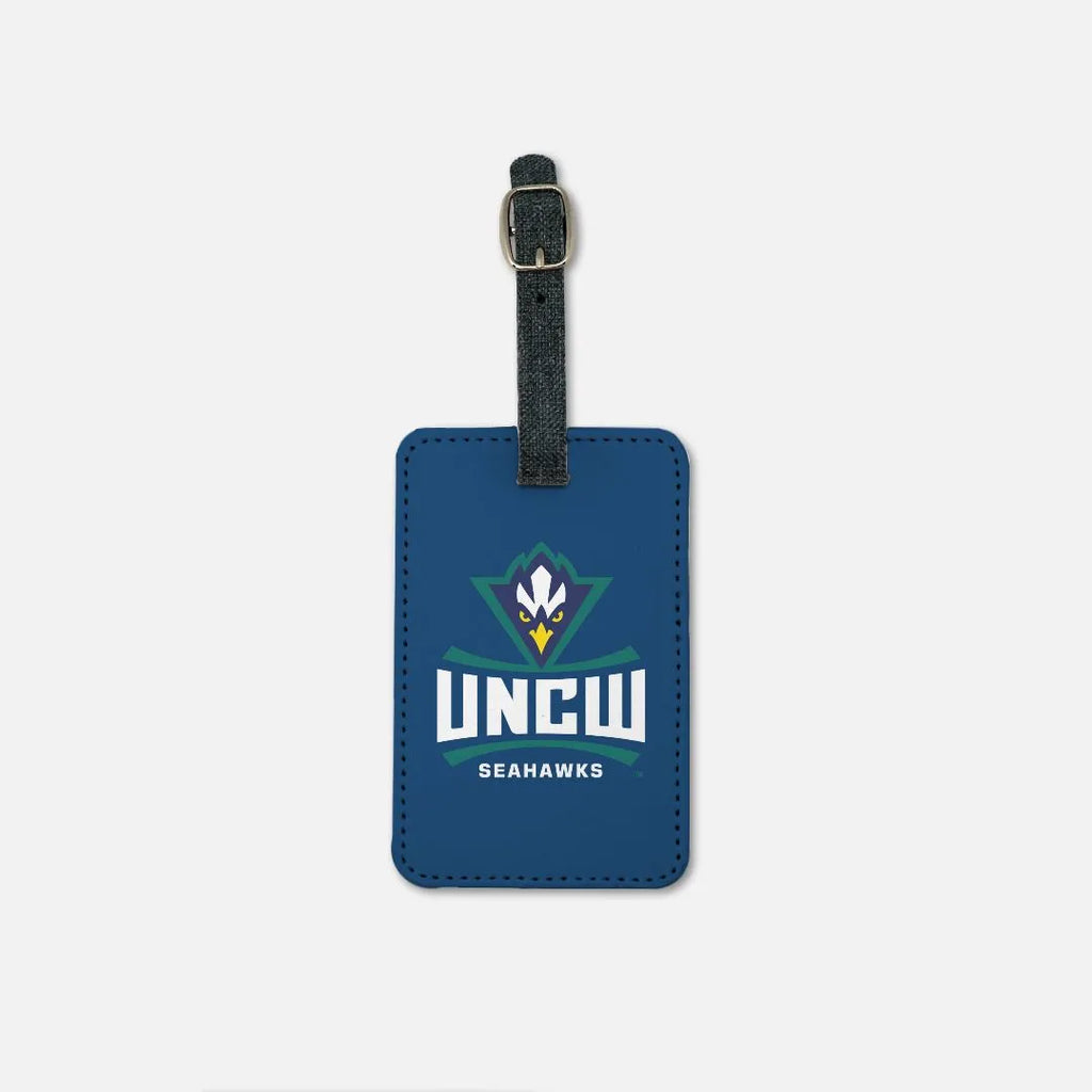 UNCW Luggage Tag (Set of 2) - Navy | Travel Accessories | Gifts | UNC Wilmington | Festive Fit Home