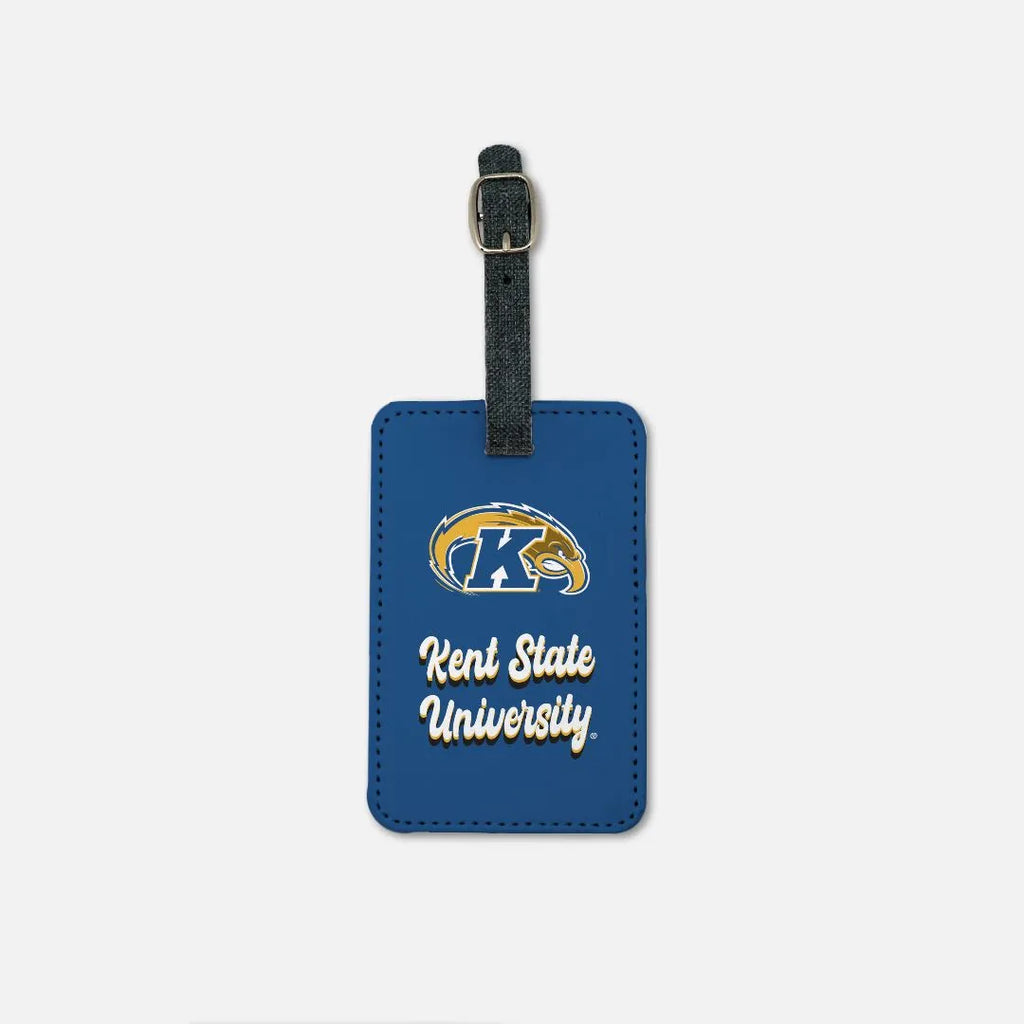 Kent State University Luggage Tag - (Set of 2) Retro | Travel Accessories | Festive Fit Home