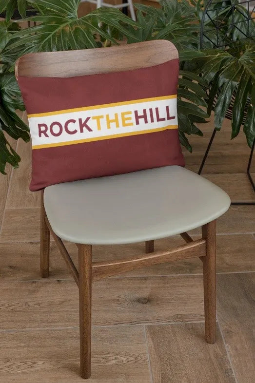 Winthrop University Lumbar Pillow Cover - Rock the Hill | Unique Decor | Festive Fit Home