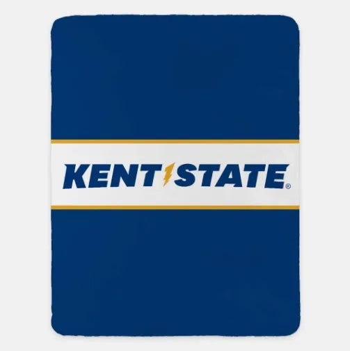 Kent State University Blanket - Athletic Center Band 60"x80"