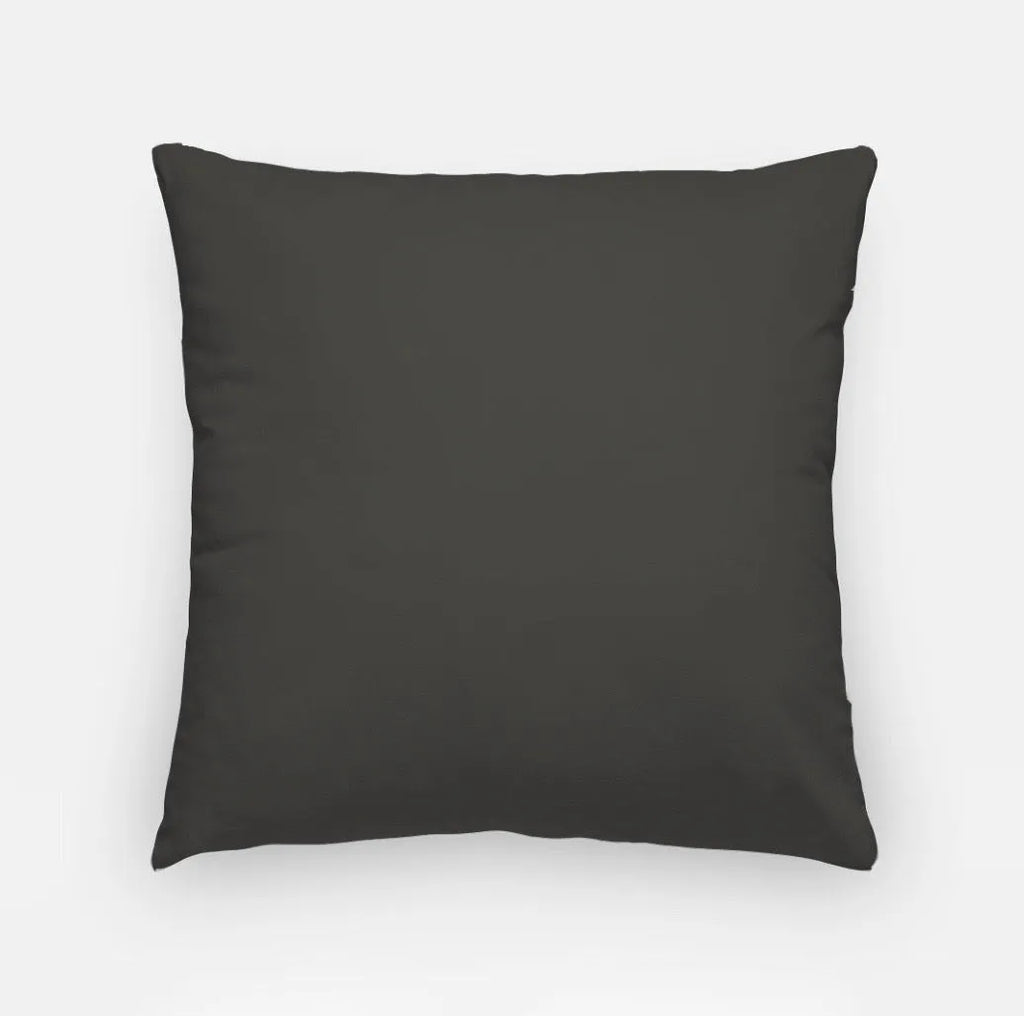 University of Tampa Pillow Cover - Black and White Spartan Cirle - 18" | Gifts and Decor