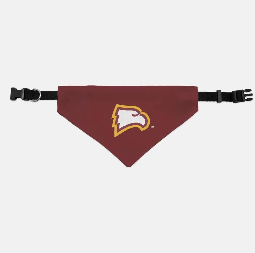 Winthrop University Garnet Collar Pet Bandana S/MD | Official Merchandise and Accessories | Festive Fit Home