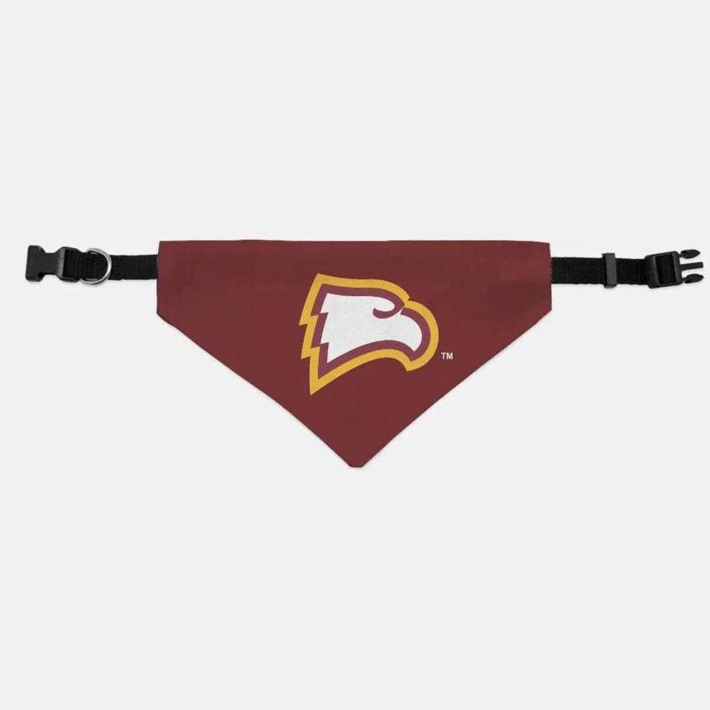 Winthrop University Garnet Collar Pet Bandana S/MD | Official Merchandise and Accessories | Festive Fit Home