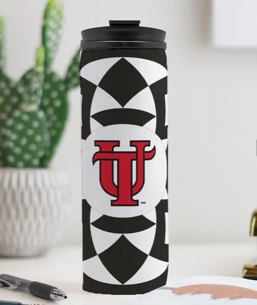 University of Tampa Thermal Tumbler - Tribal Print 16 oz. | Gifts | Festive Fit Home