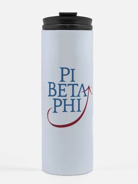 Pi Beta Phi Traditional Thermal Tumbler 16 oz. | Gifts and Merchandise | Festive Fit Home